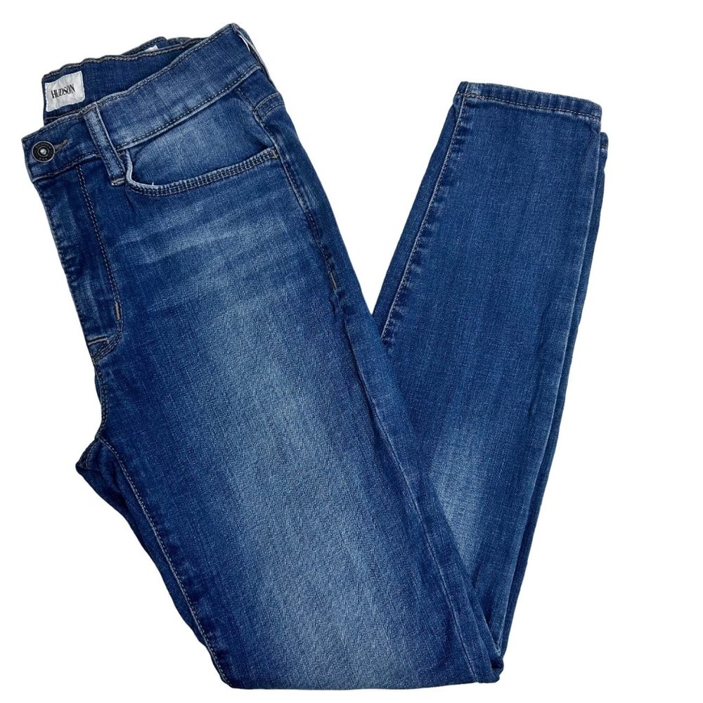 Hudson | Blair High Rise Skinny Ankle Denim Blue Jeans | Size 26